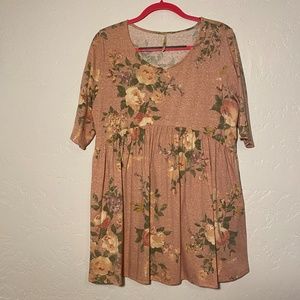 MOA Collection empire waist blouse, size 2X.